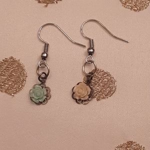 Handmade Cute flower earrings